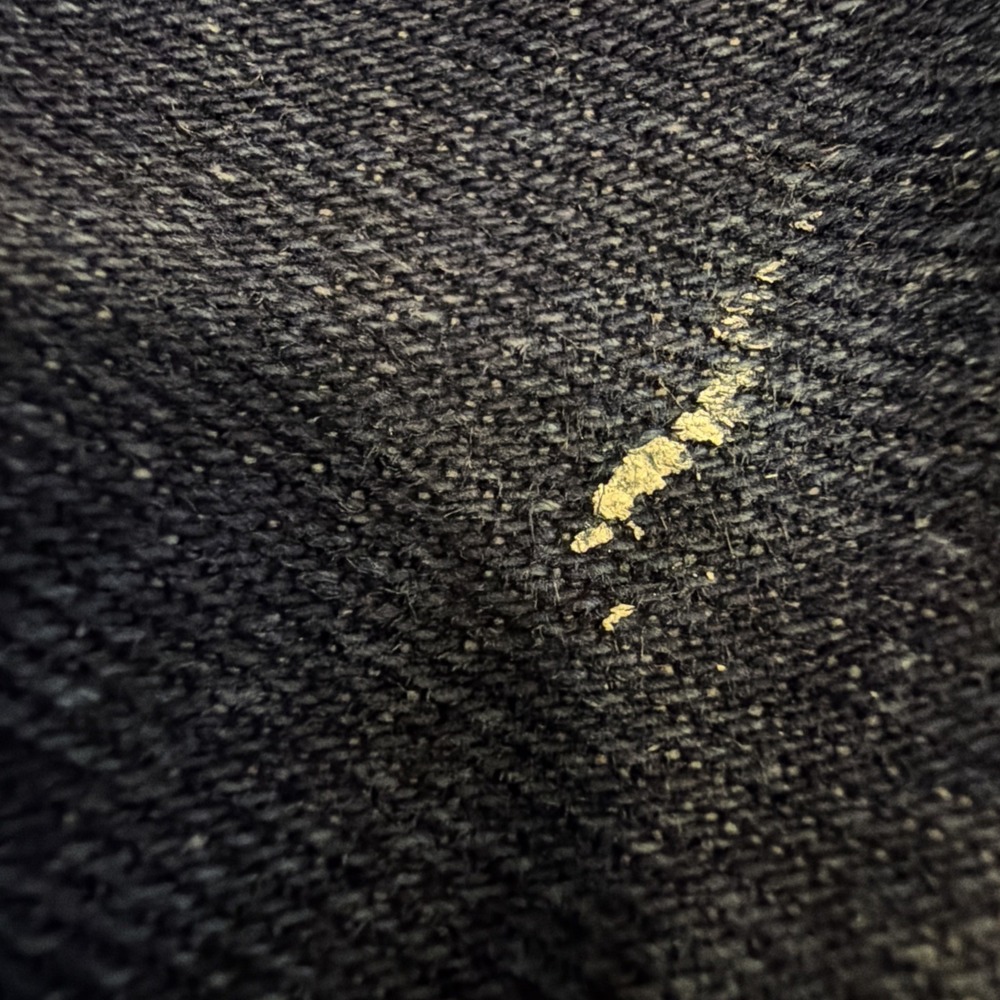 Ex Boyfriend Trucker Grunge Denim Jacket Lagen Ranch Cowgirl Meas. In Pics S - Picture 9 of 9